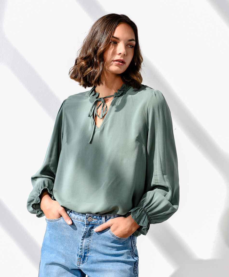 Blusa mujer mao vuelitos