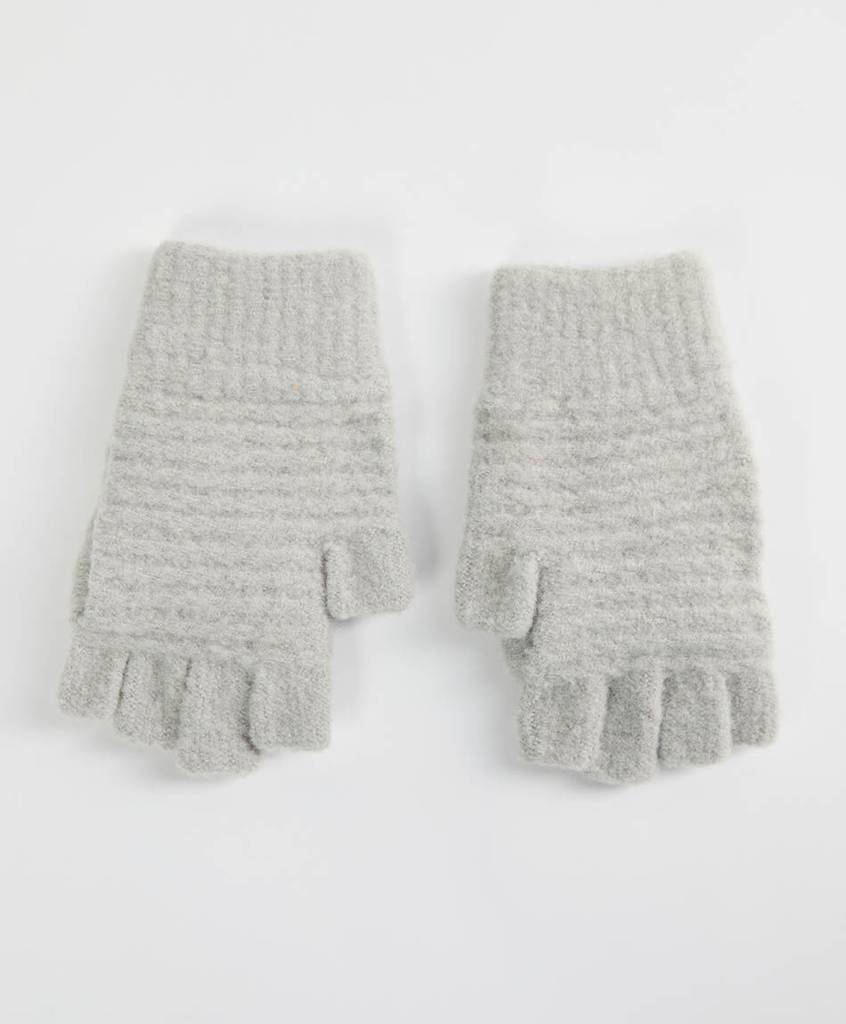 Guantes ni&ntilde;a pompones