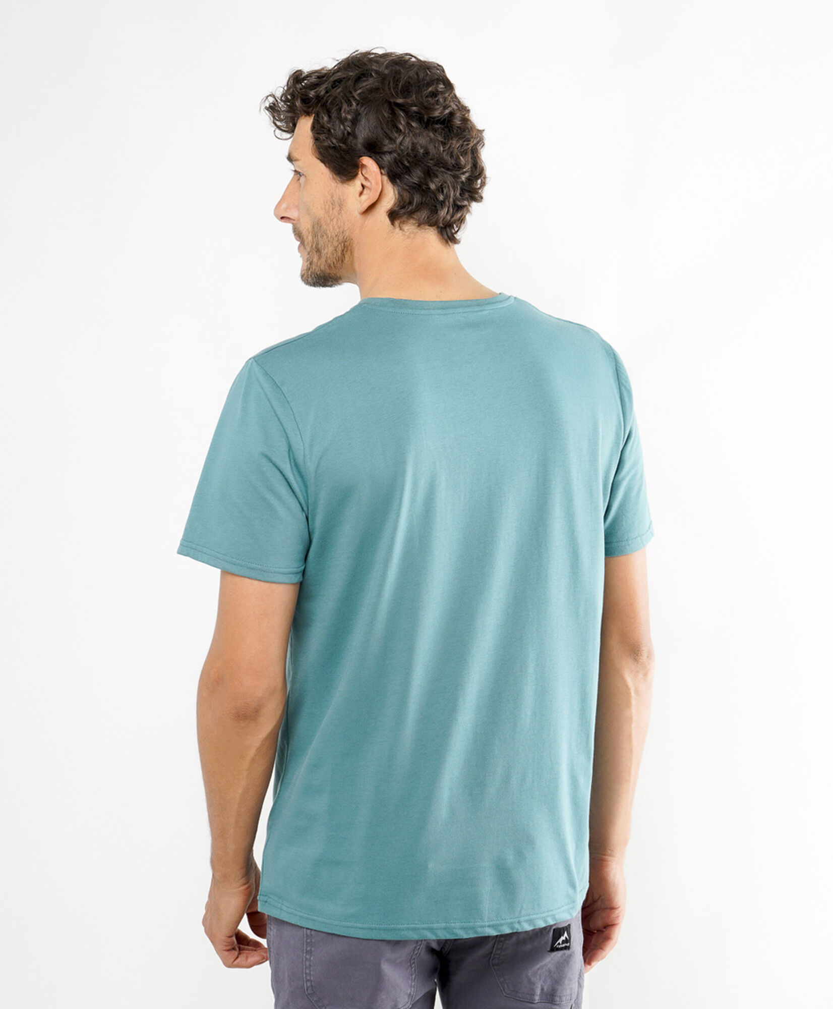 Polera hombre cuello v colores Polera hombre cuello v colores