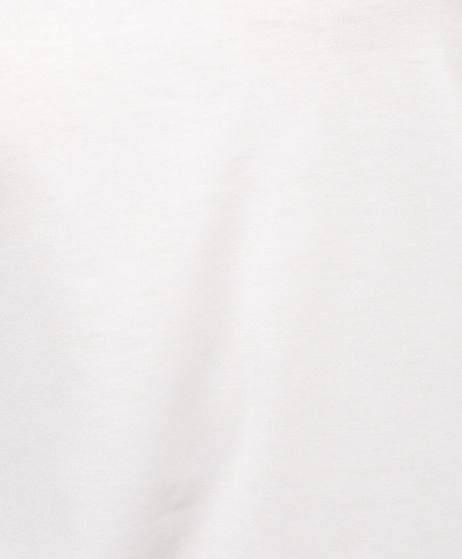Polera mujer natural white