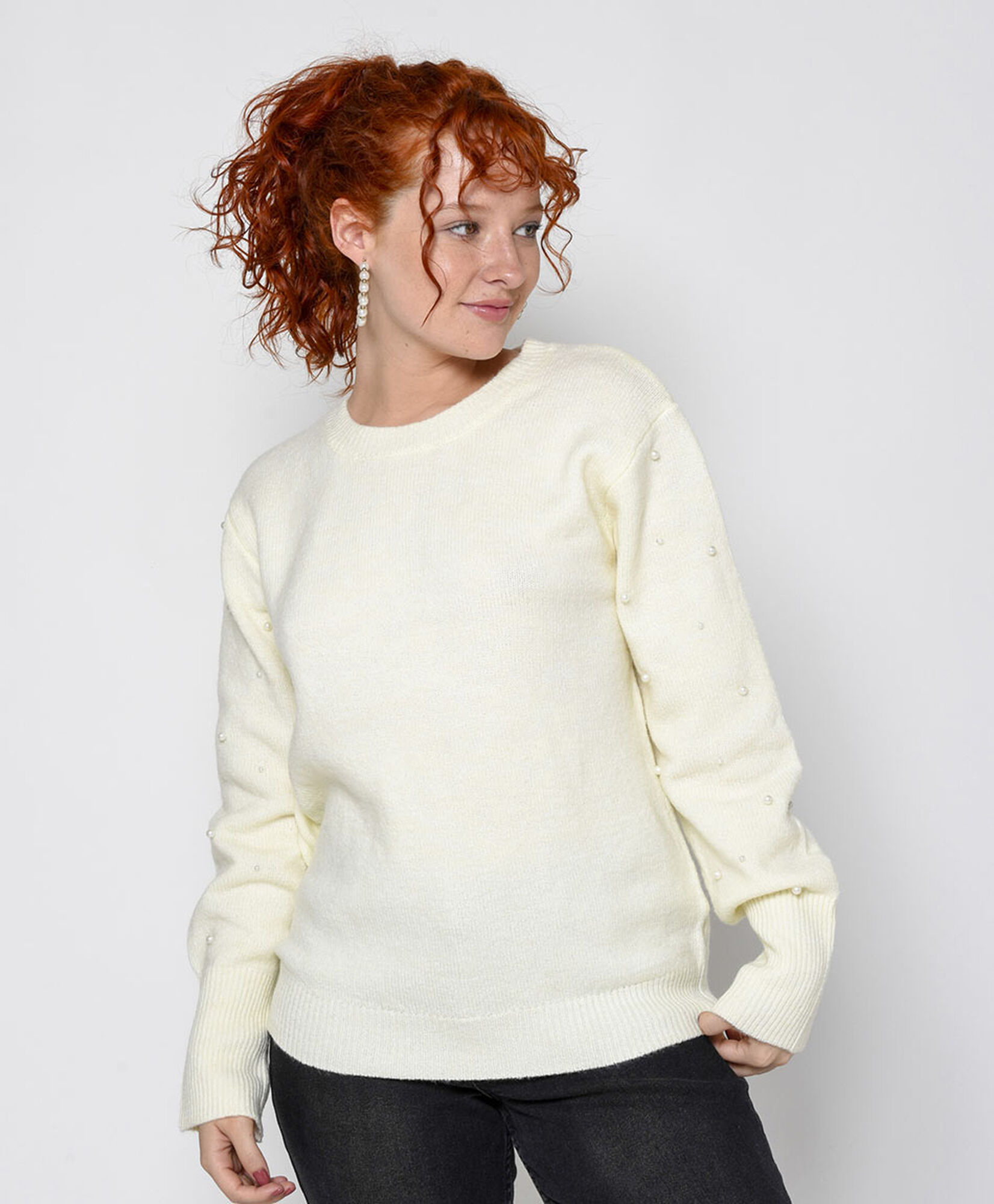 Sweater mujer perlas Sweater mujer perlas