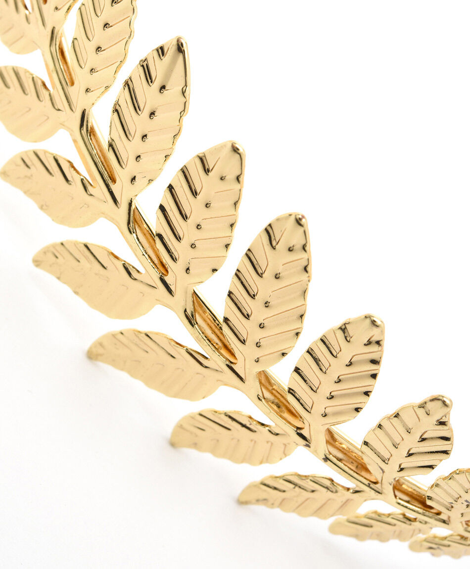 Cintillo mujer hojas