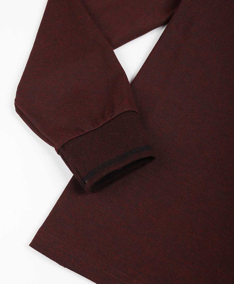 Polera hombre polo burdeo