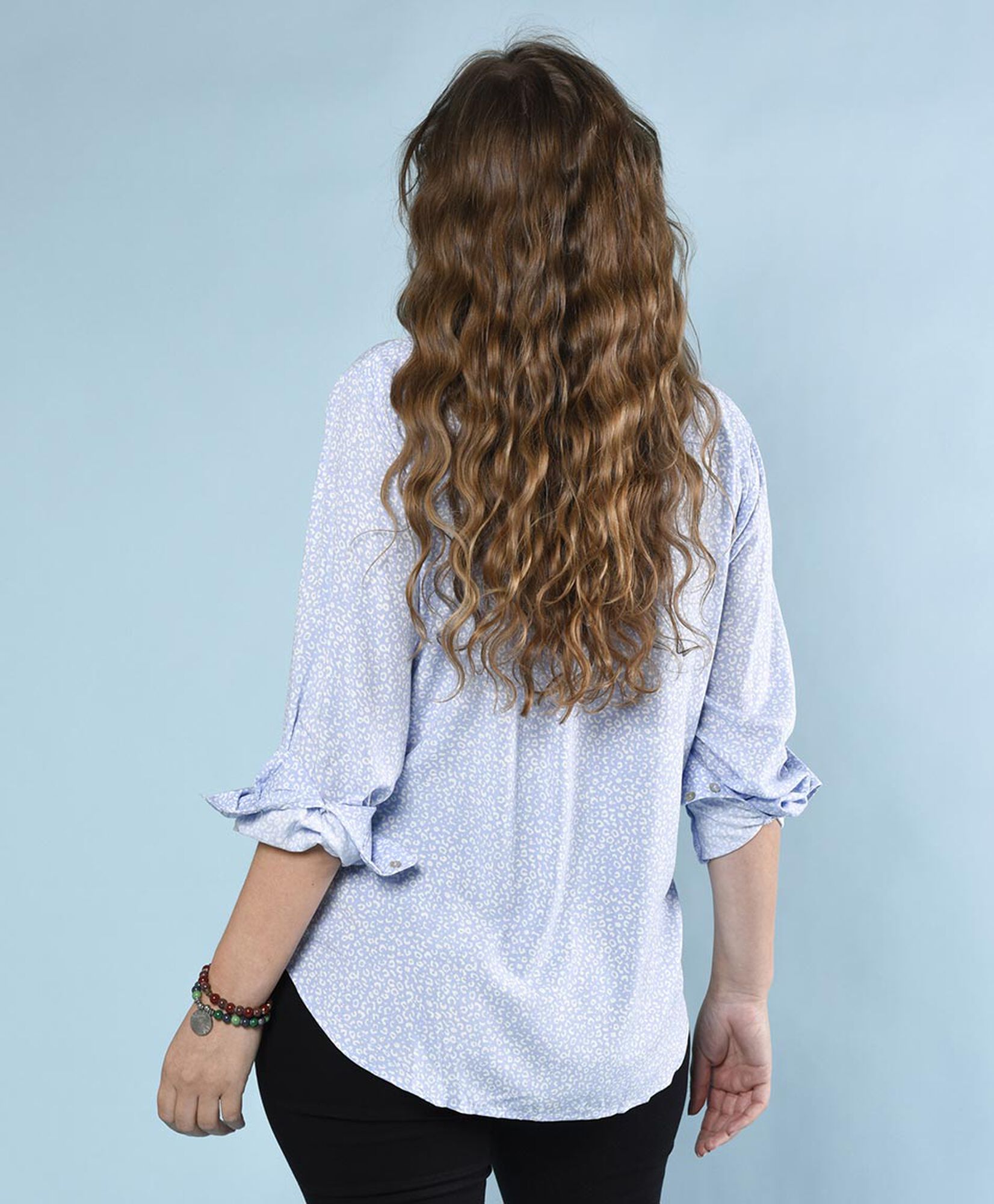 Blusa camisero manga larga Blusa camisero manga larga