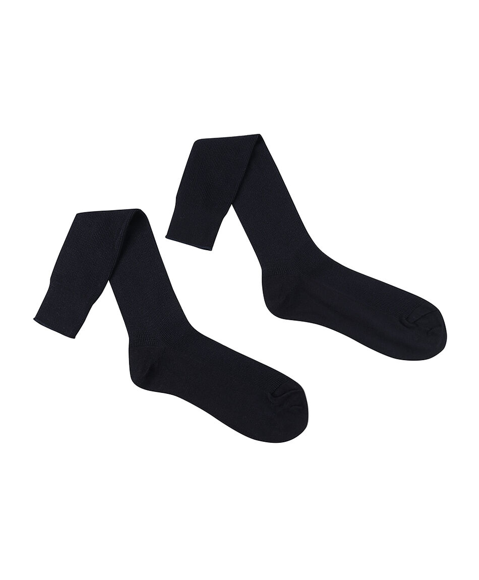 Pack 2 calcetines escolar extra largo navy