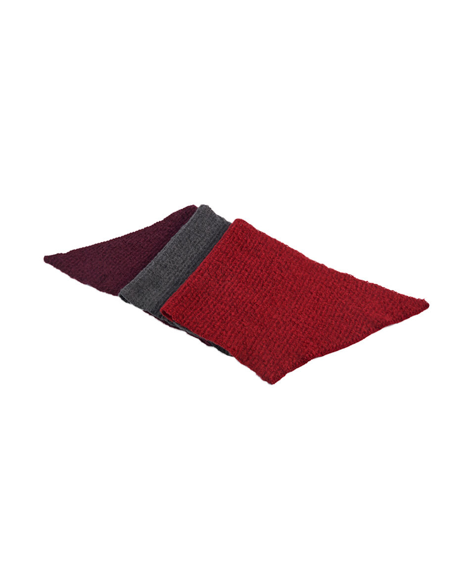 Bufanda mujer bicolor dark