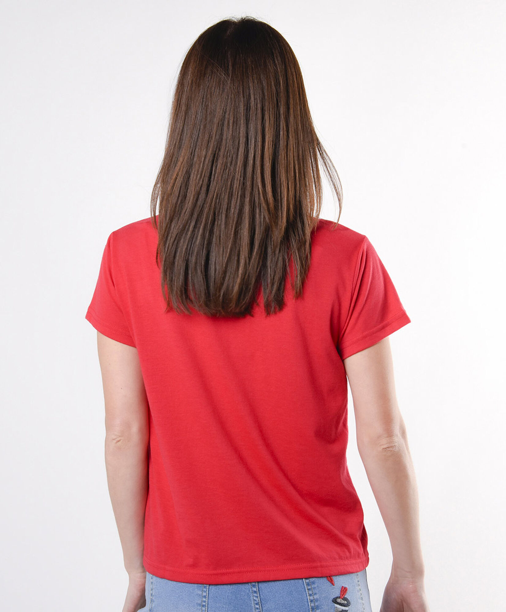 Polera mujer lisa básica colores Polera mujer lisa básica colores