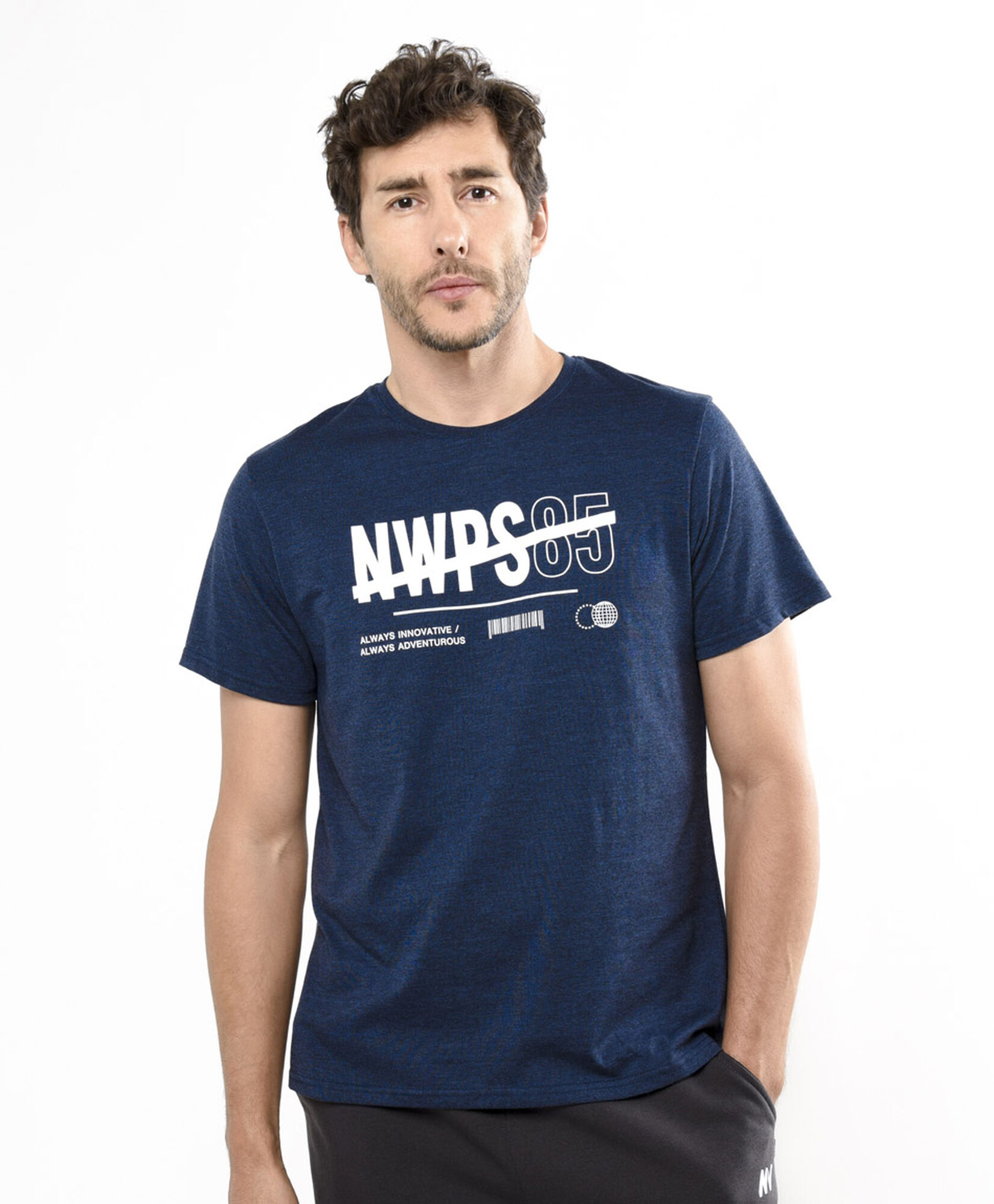 Polera deportiva hombre print marca Polera deportiva hombre print marca