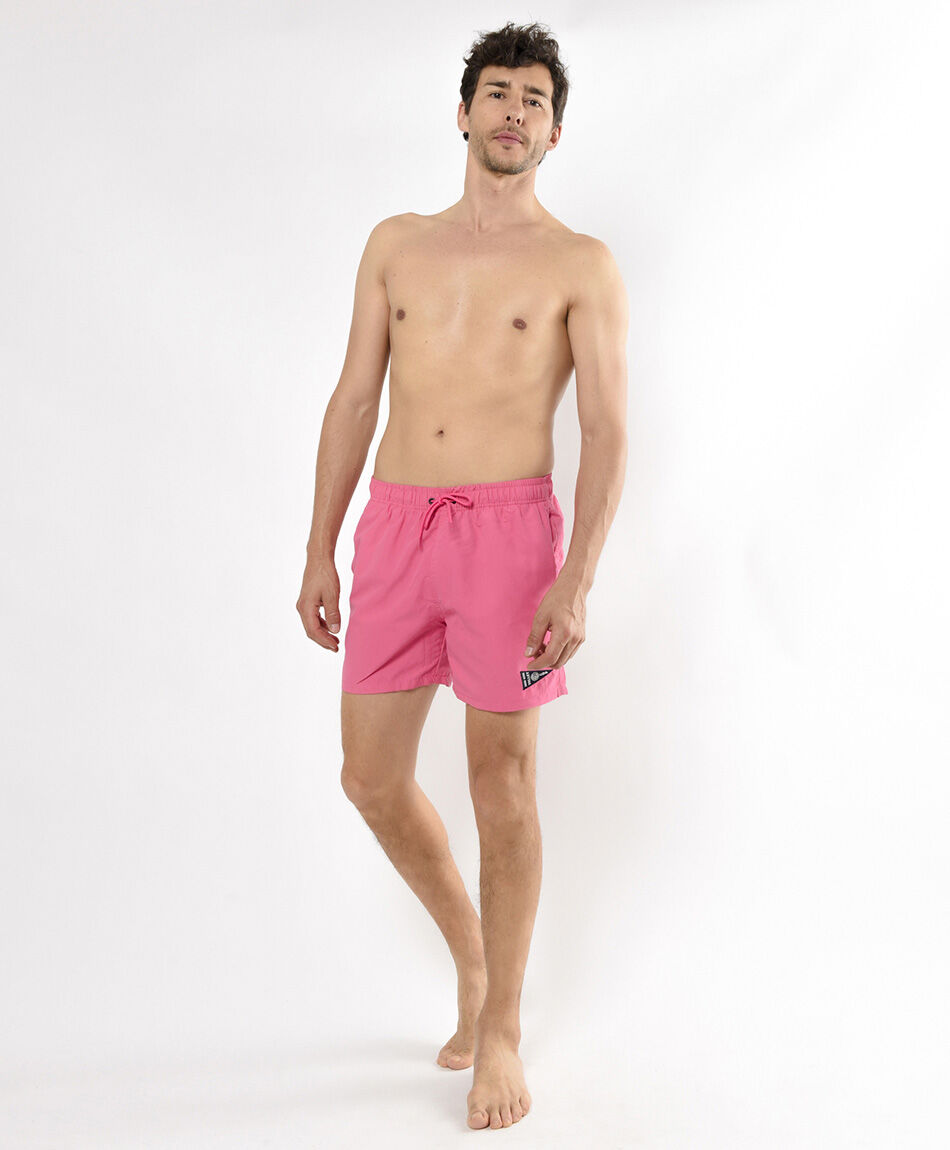Traje de ba&ntilde;o hombre liso colores