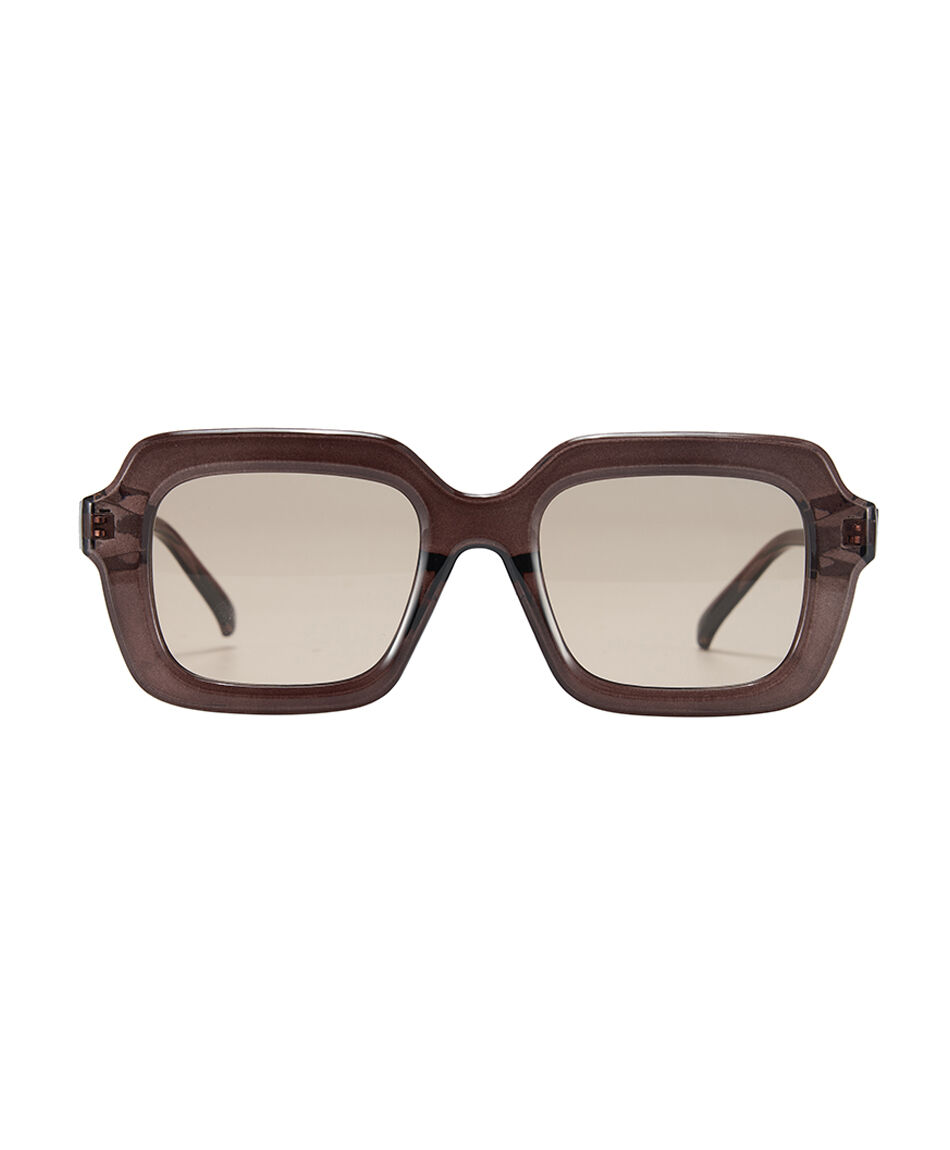 Lentes mujer cuadrado gris