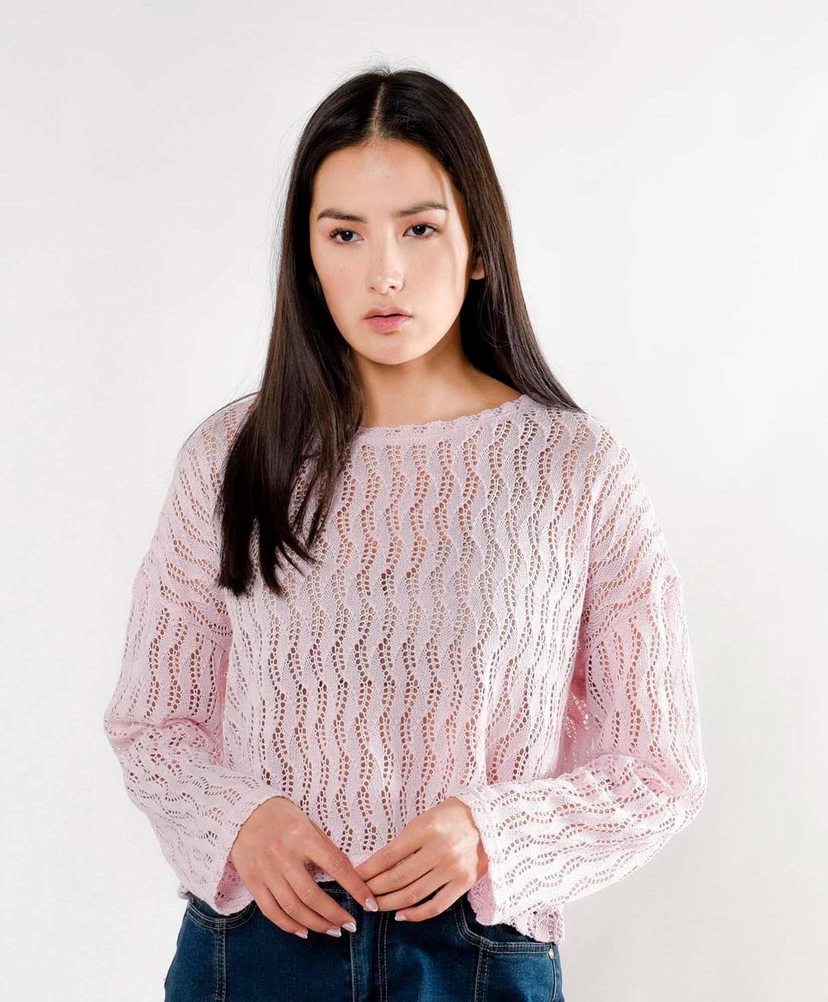 Sweater mujer hojitas Sweater mujer hojitas