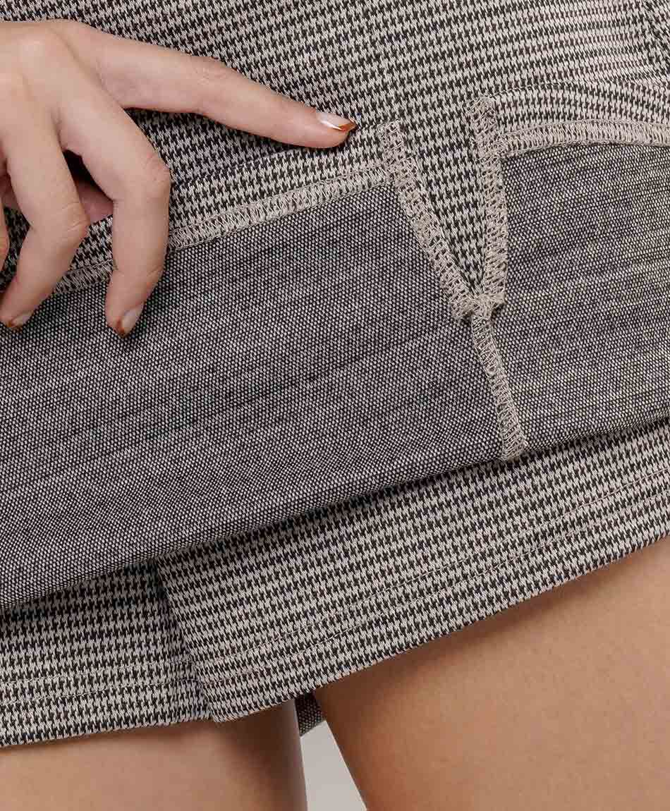 Mini falda mujer pr&iacute;ncipe de gales