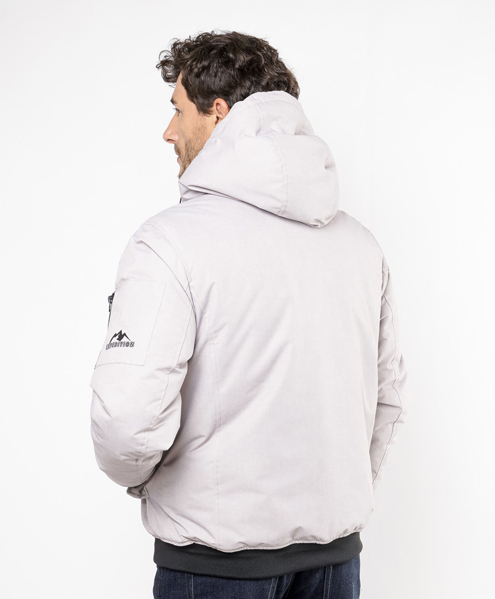 Parka hombre contraste Parka hombre contraste