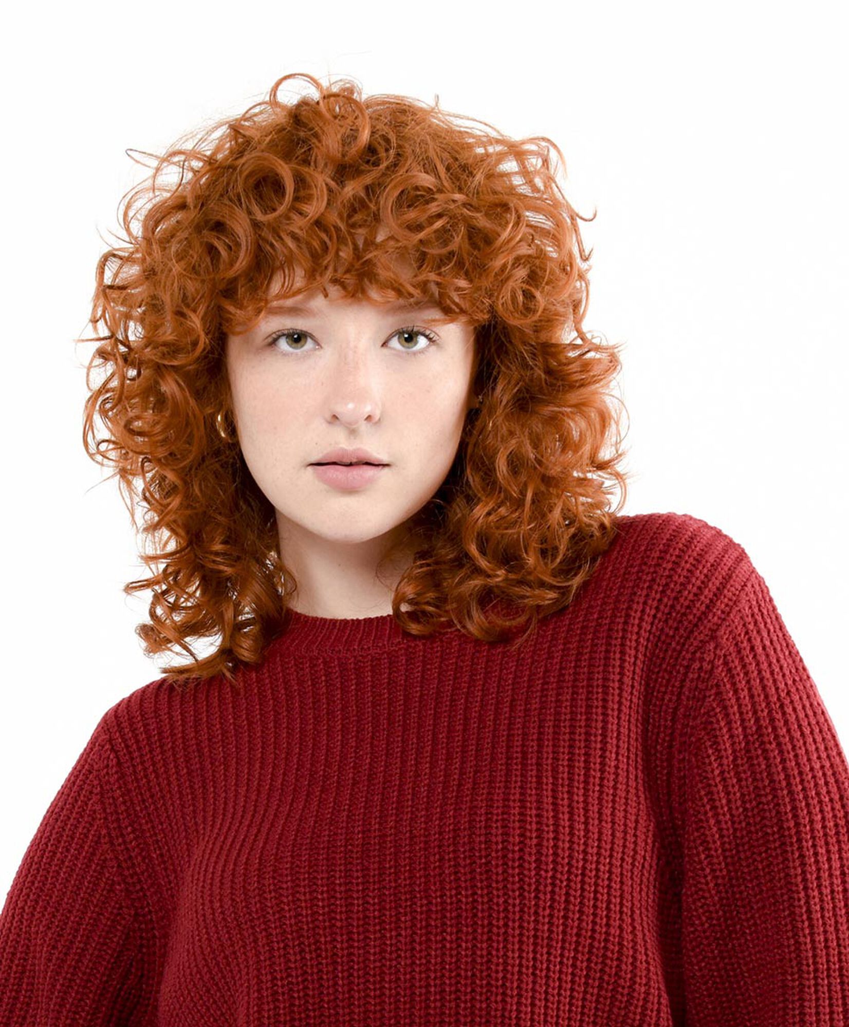 Sweater mujer punto inglés rojo Sweater mujer punto inglés rojo