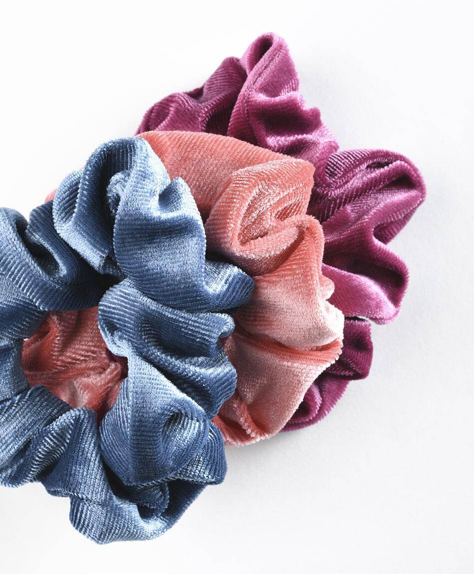 Set 3 colet mujer velvet colores