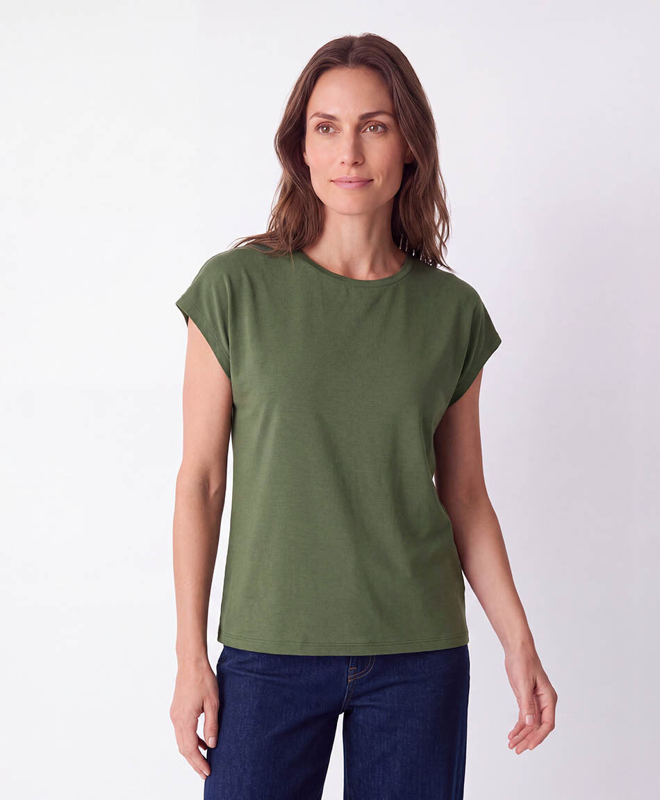 Polera mujer viscosa b&aacute;sica