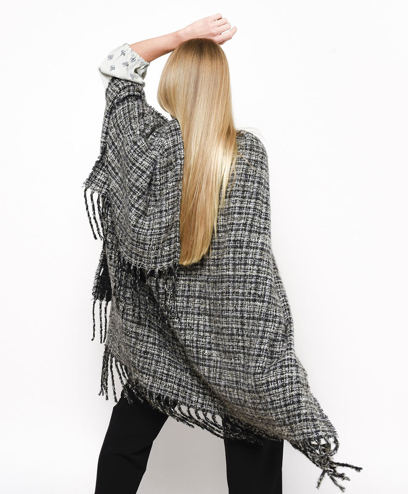 Poncho mujer lurex Poncho mujer lurex