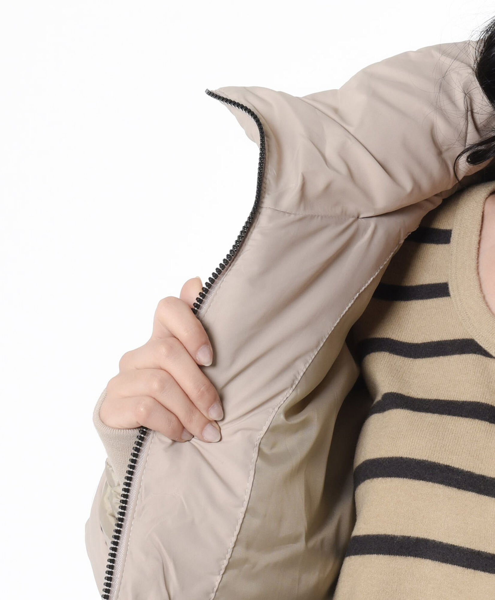 Parka mujer puffa beige Parka mujer puffa beige