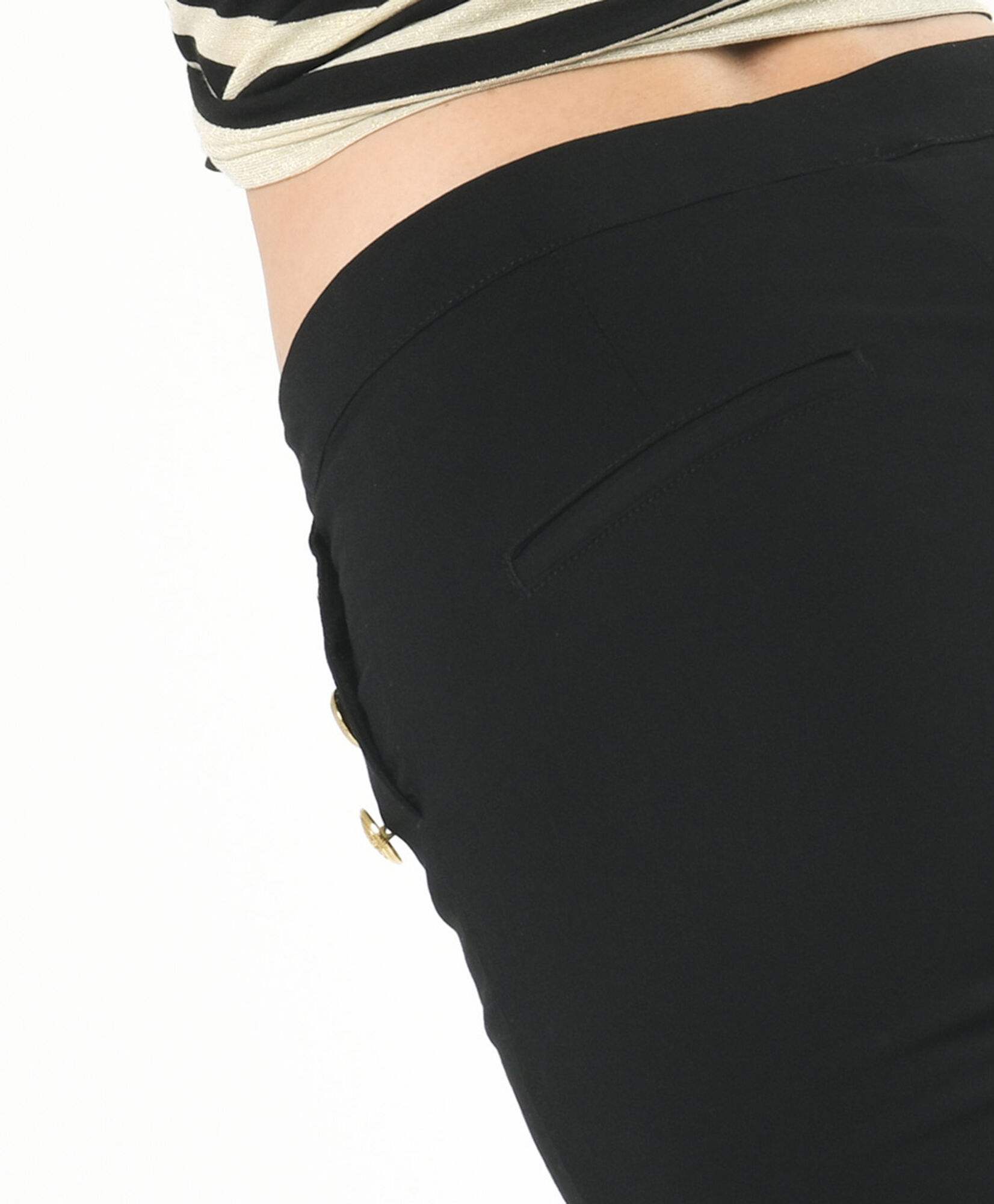 Pantalón mujer botones laterales Pantalón mujer botones laterales