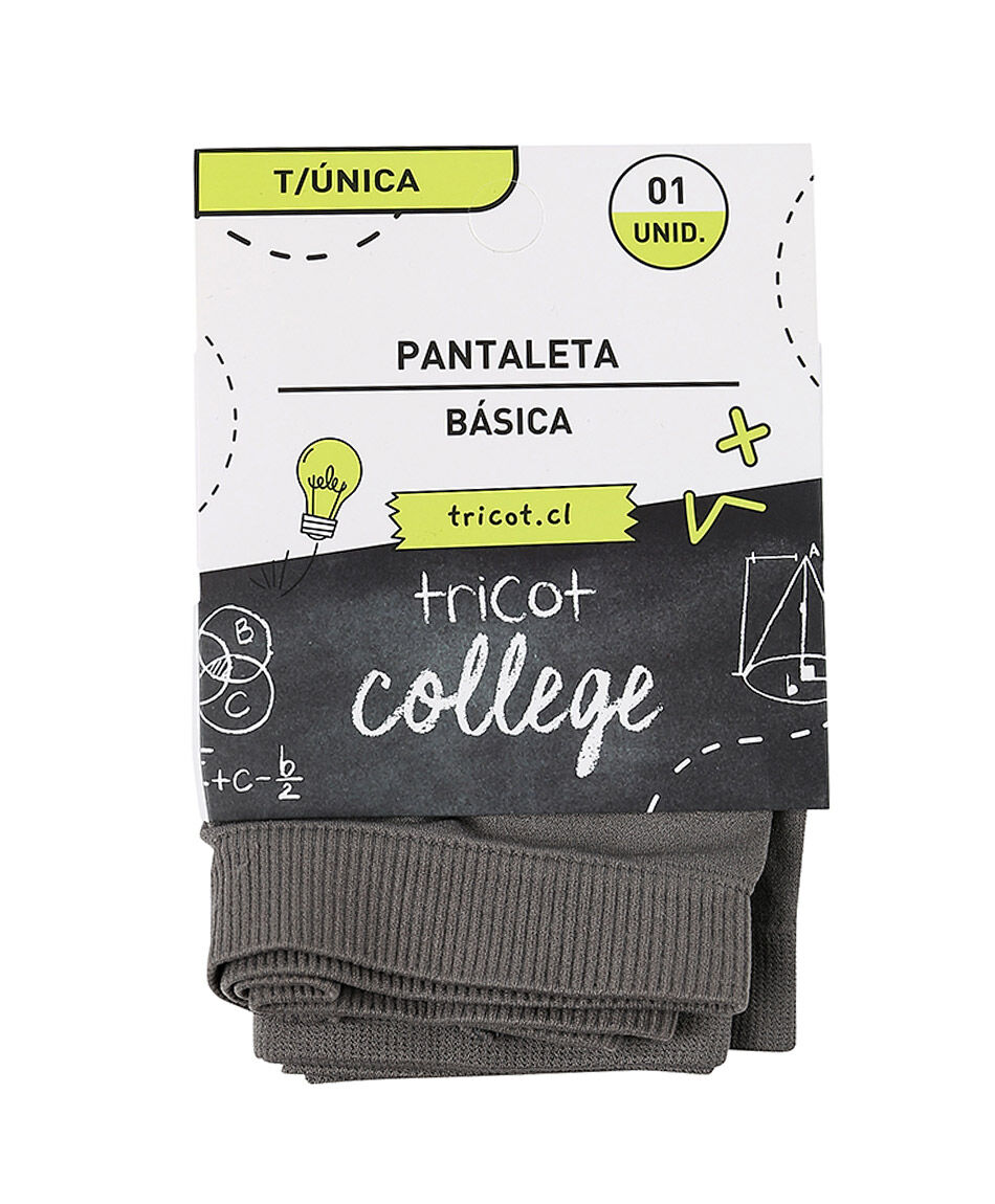 Leggins escolar poliester gris