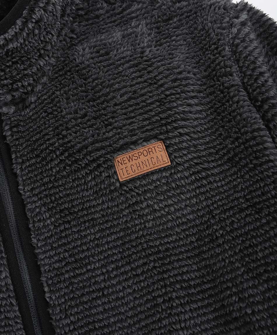 Chaqueta deportiva hombre polar l&iacute;neas