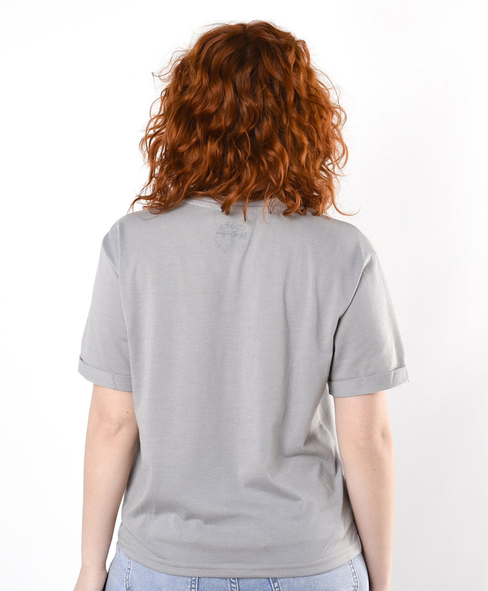 Polera mujer estampado angelitos Polera mujer estampado angelitos