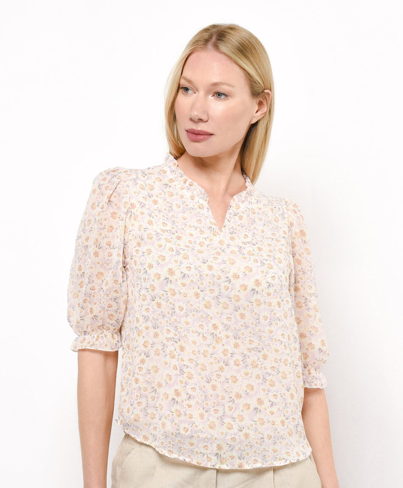 Blusa mujer florcitas boho Blusa mujer florcitas boho