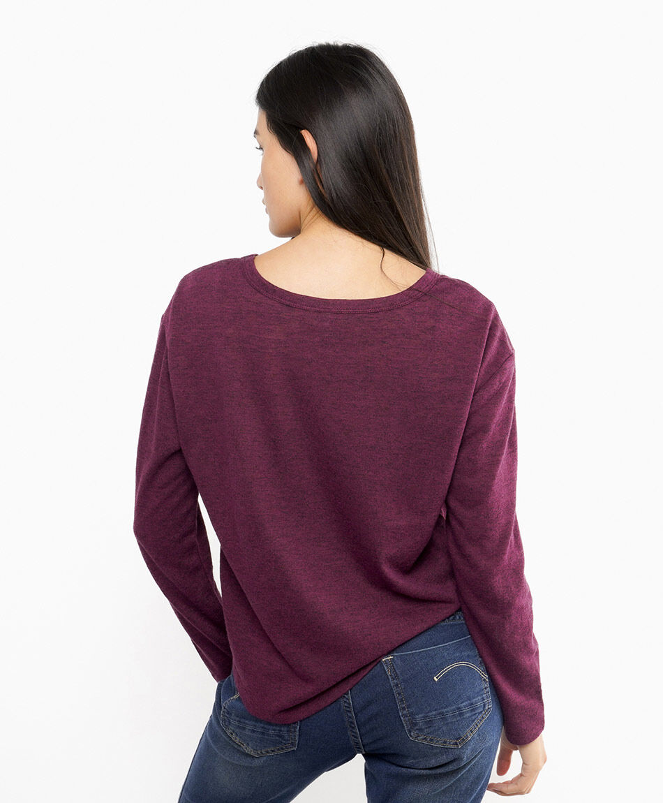 Polera mujer relaxed fit