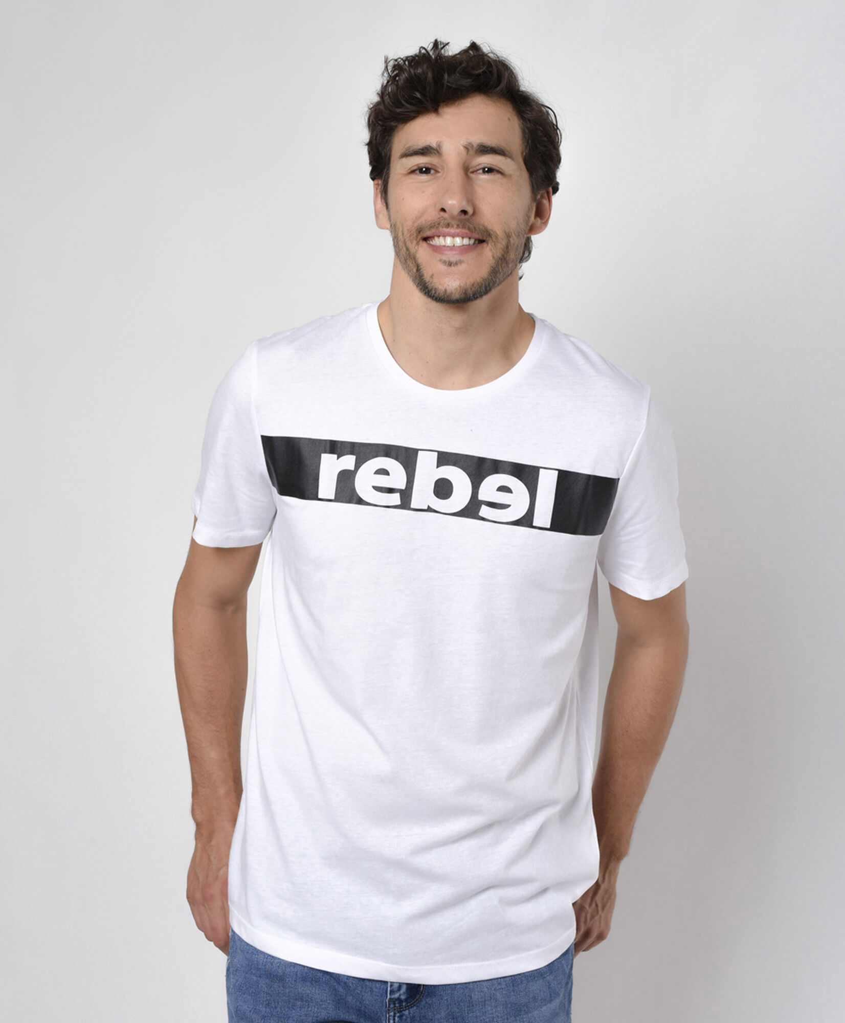 Polera hombre texto Polera hombre texto