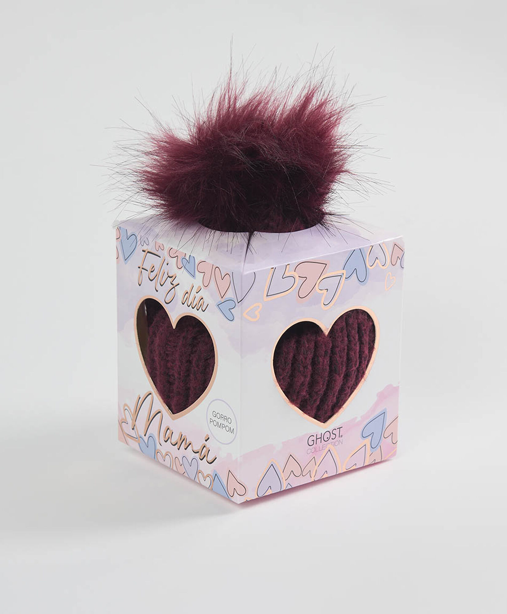 Gorro mujer pompón box regalo Gorro mujer pompón box regalo