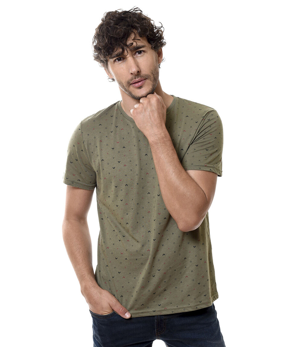 Polera estampada