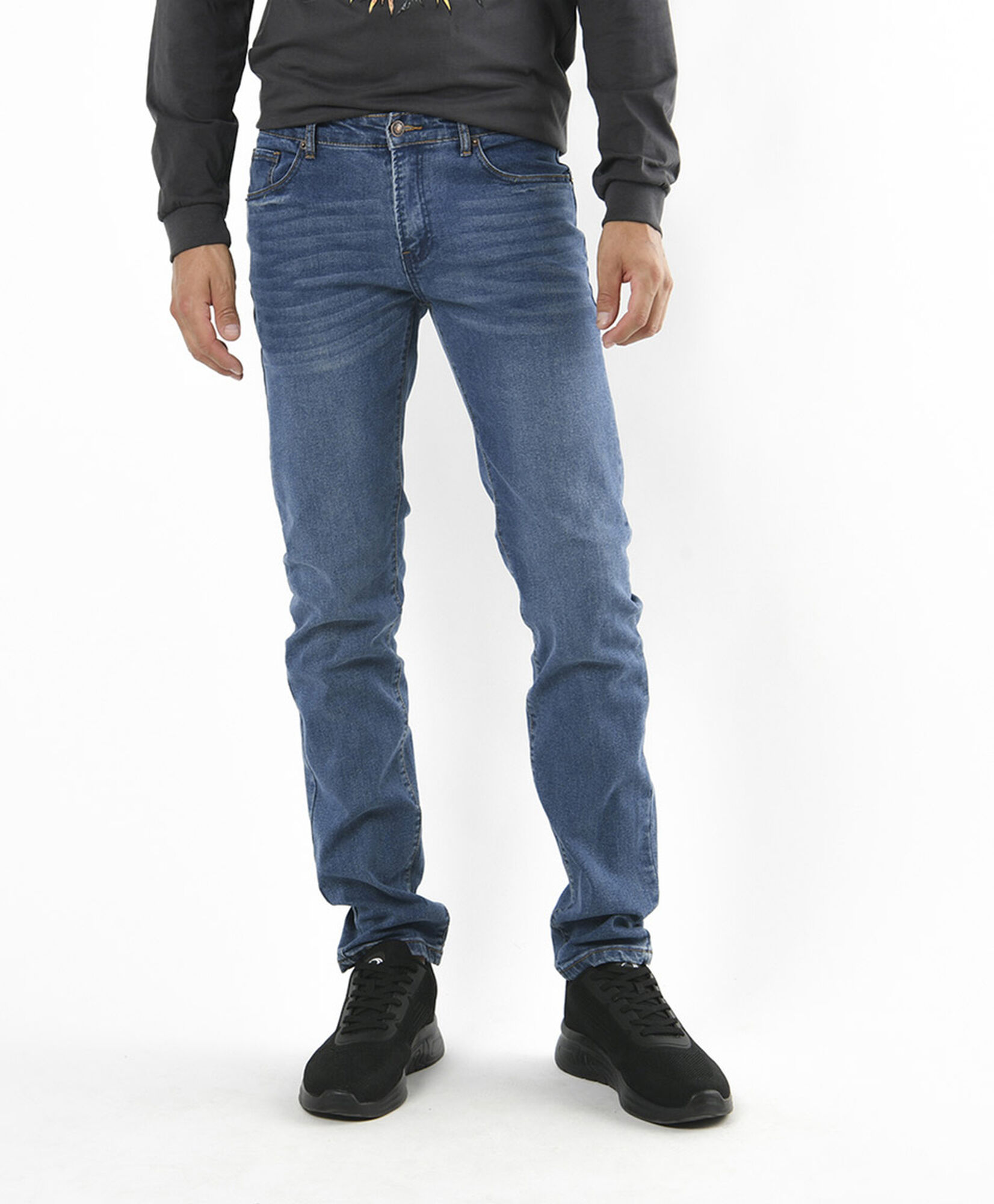 Jeans hombre clásico azul slim fit Jeans hombre clásico azul slim fit