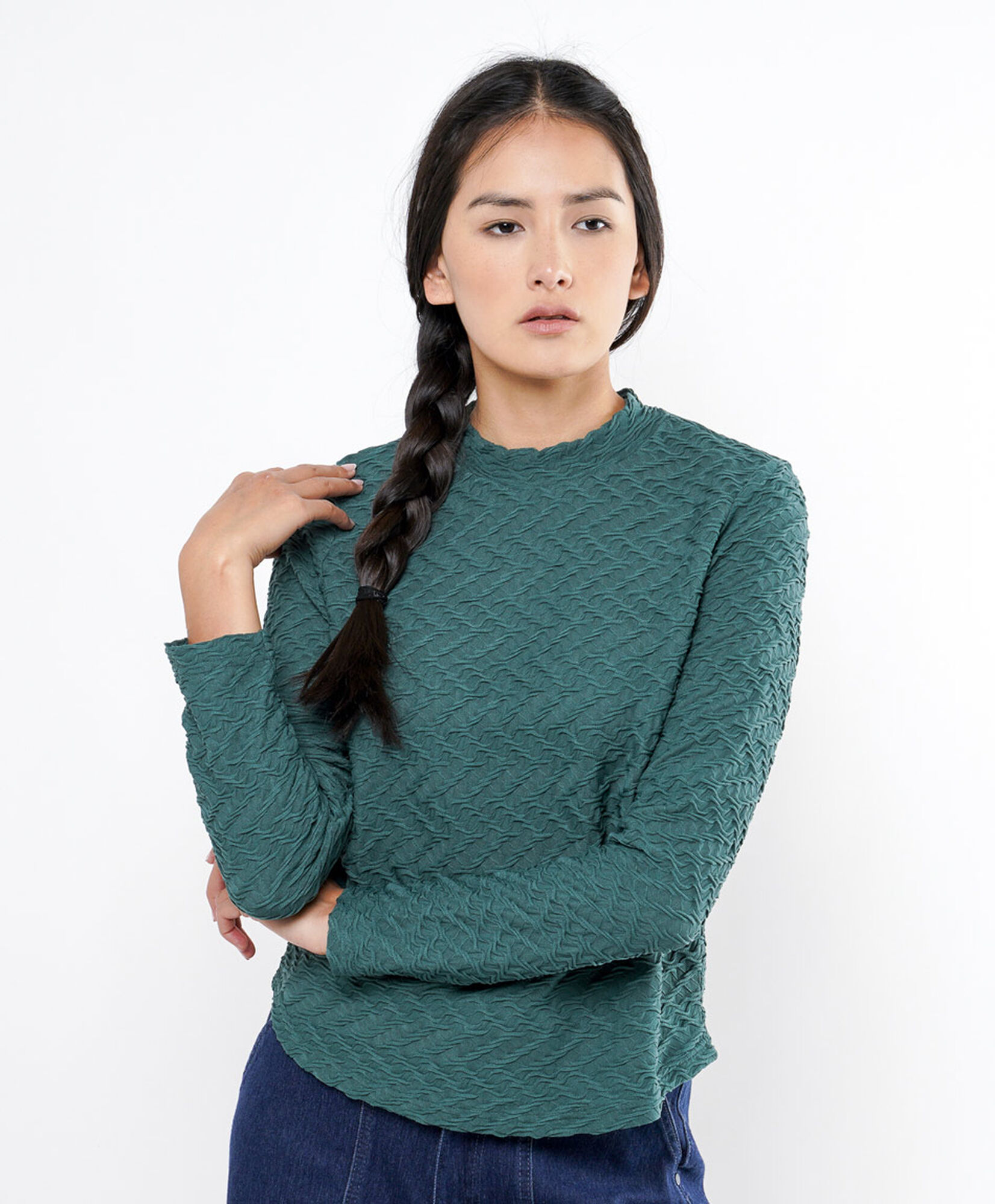 Polera mujer jacquard Polera mujer jacquard
