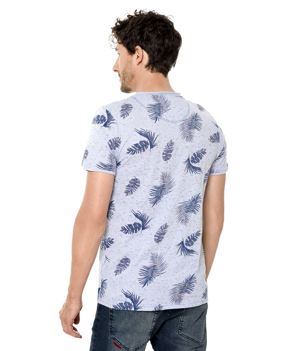 Polera fashion hojas