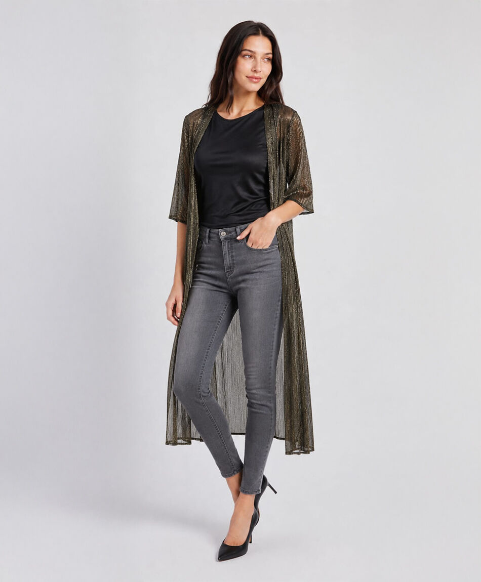 Kimono mujer gold
