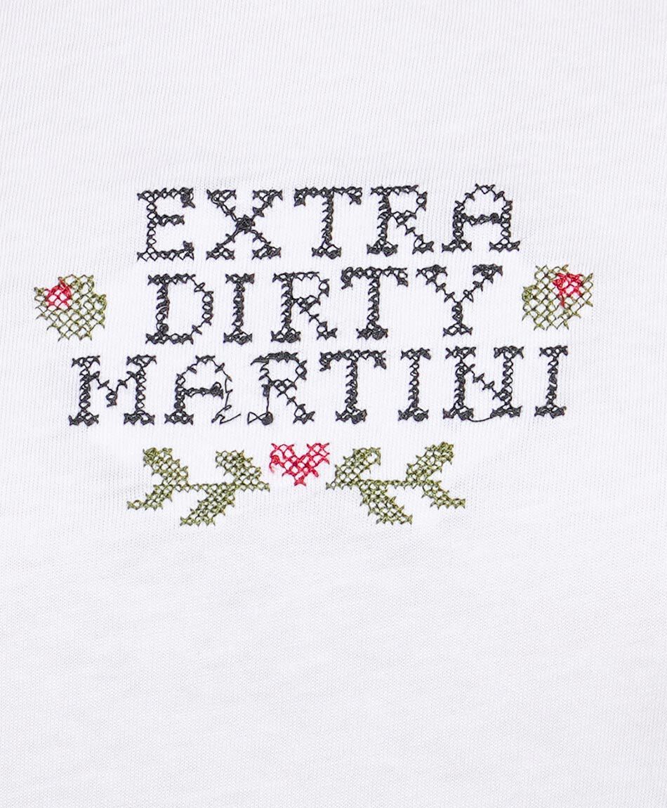 Polera mujer estampado martini