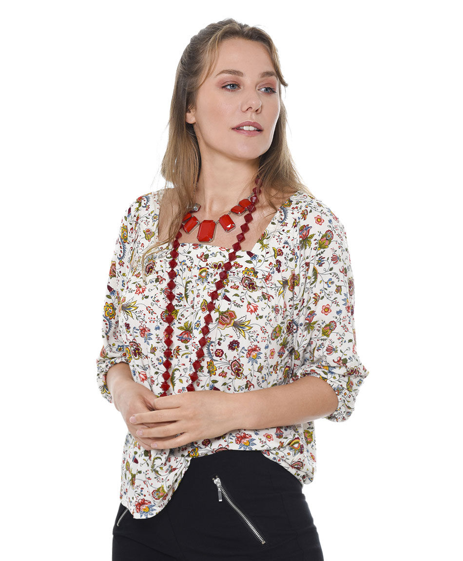 Blusa estampada