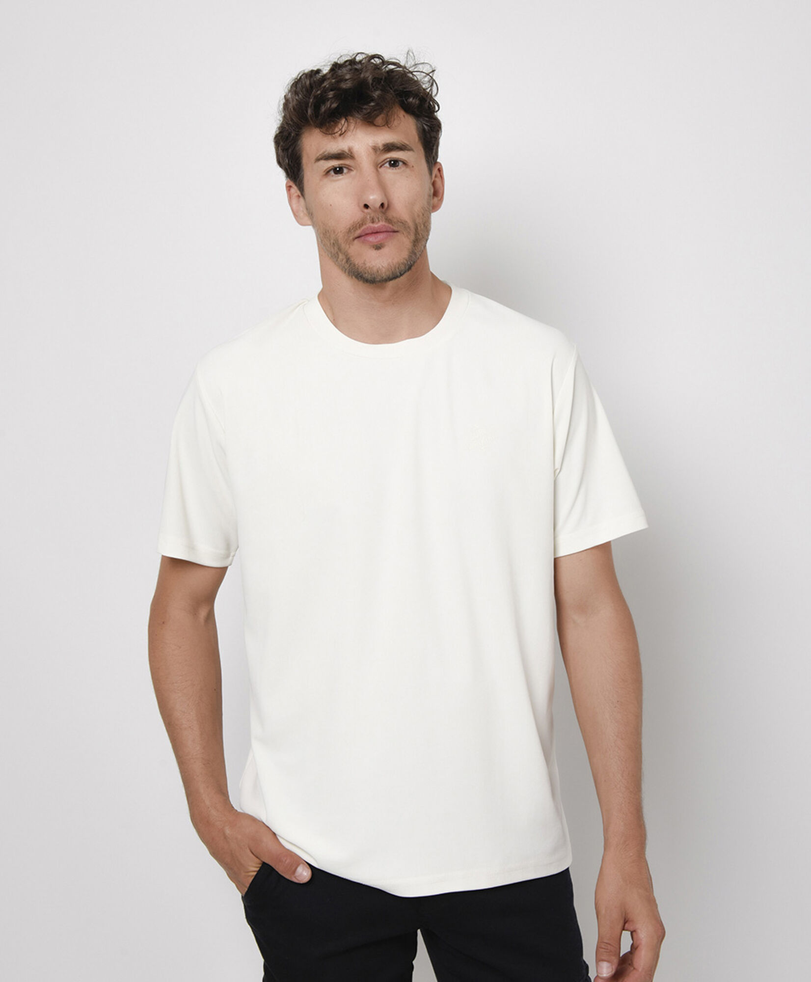 Polera hombre dry fit estampada Polera hombre dry fit estampada