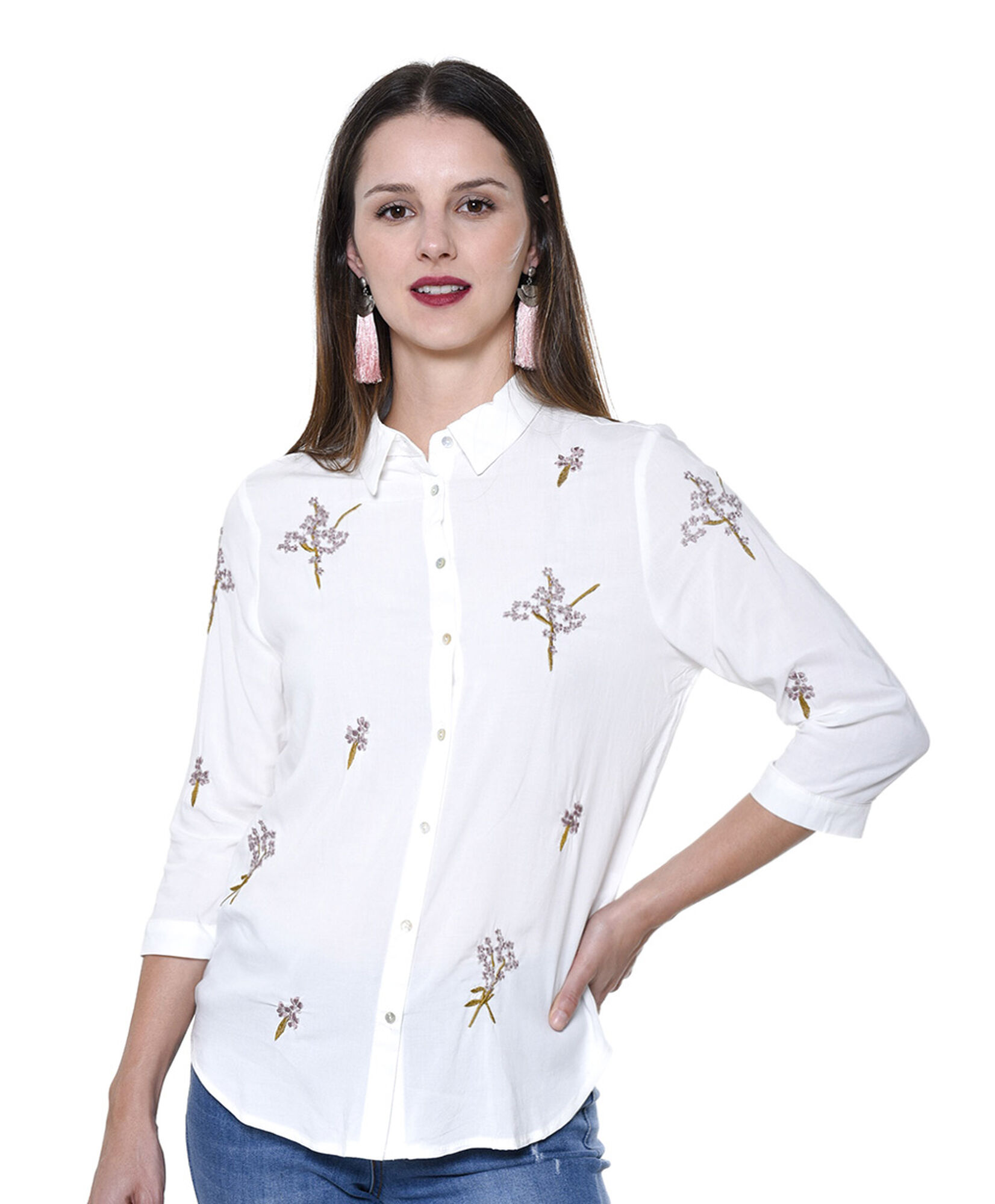 Blusa bordado flores Blusa bordado flores