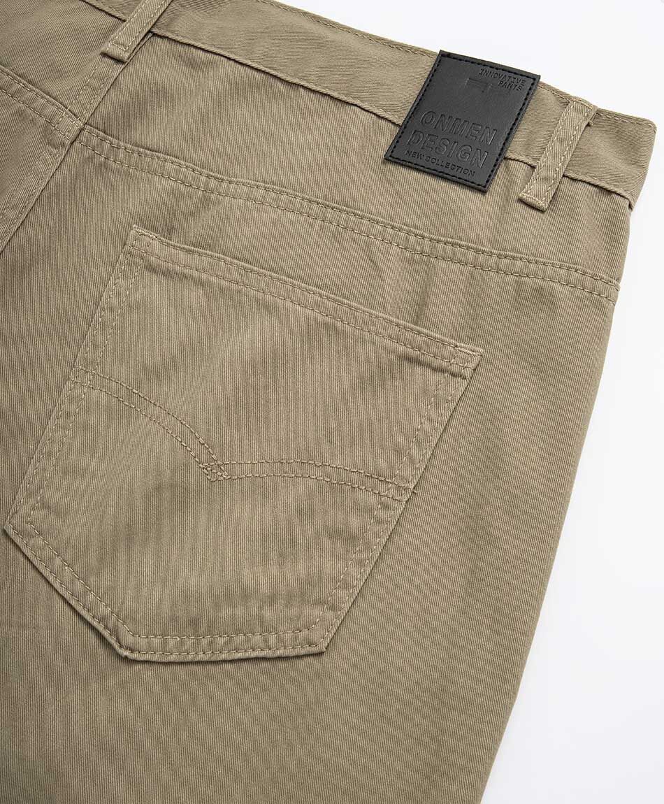 Pantalon hombre estilo vintage brown