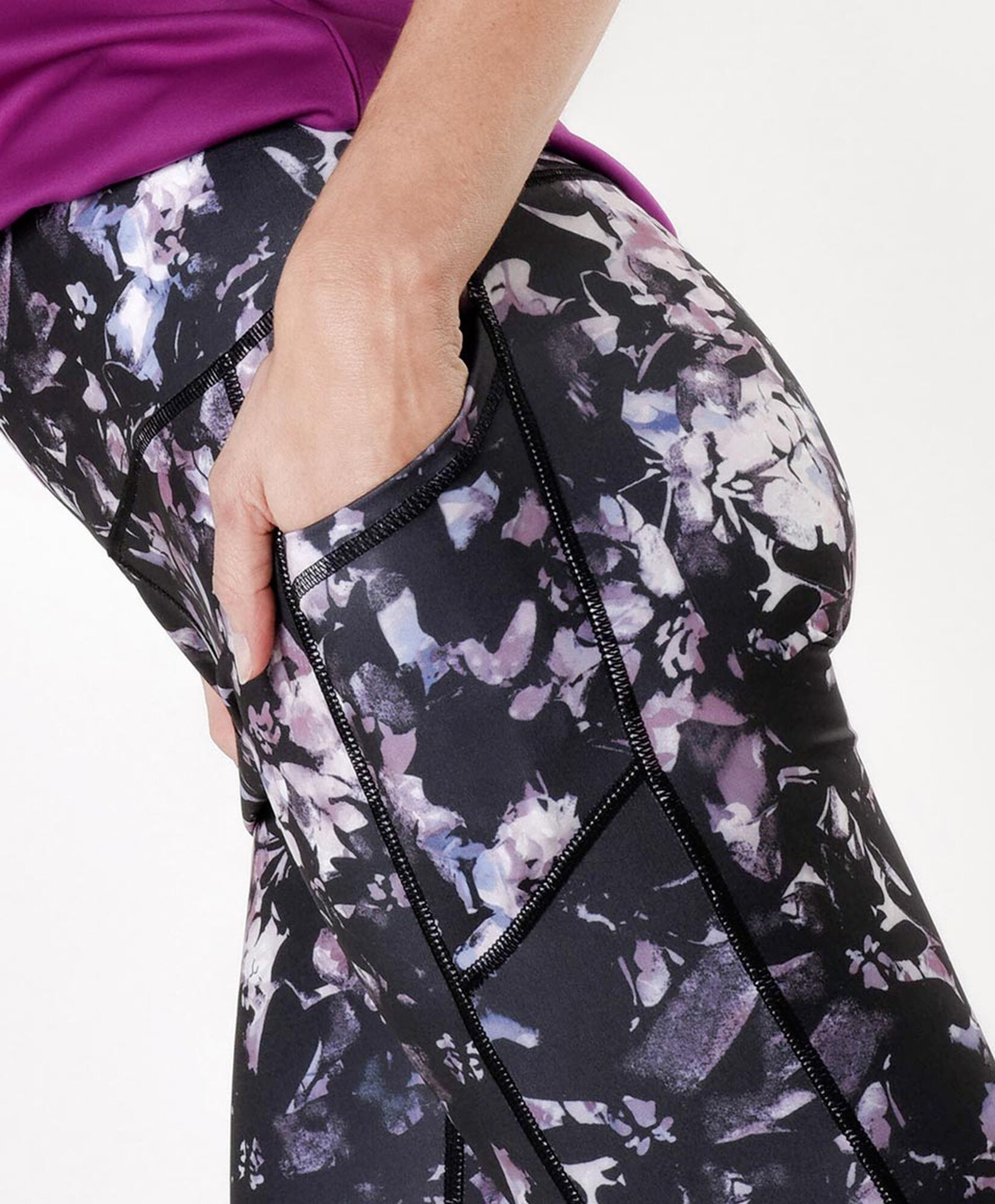 Calza mujer floreada Calza mujer floreada