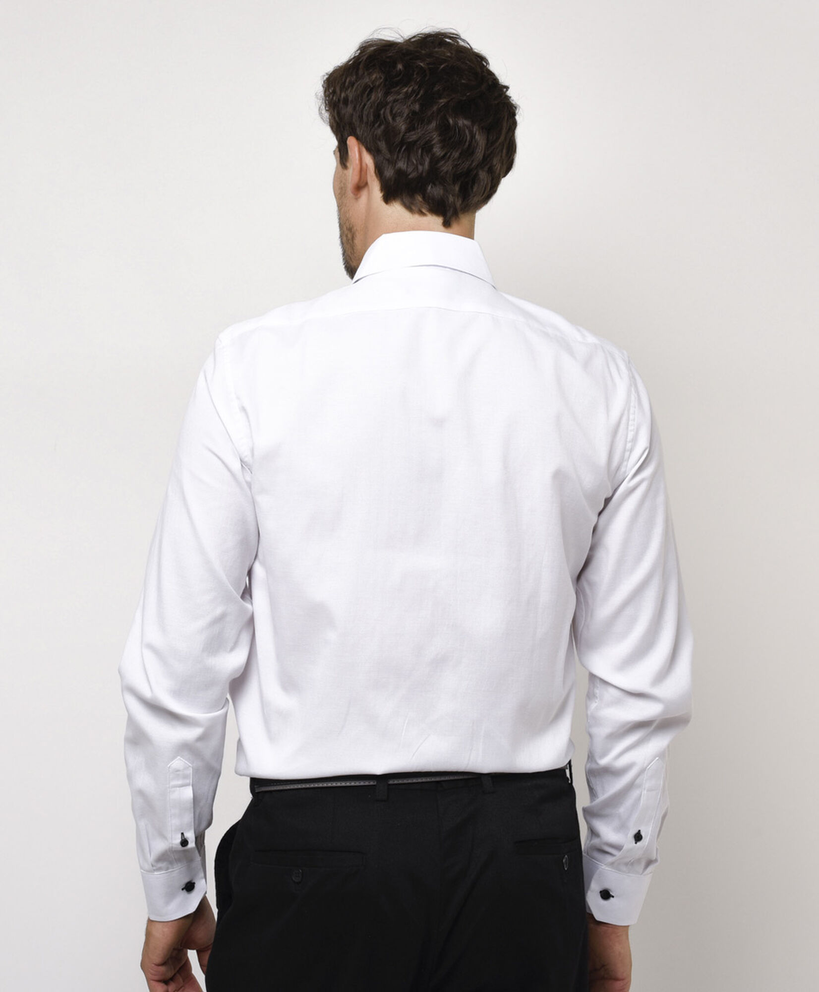 Camisa hombre botones negros Camisa hombre botones negros