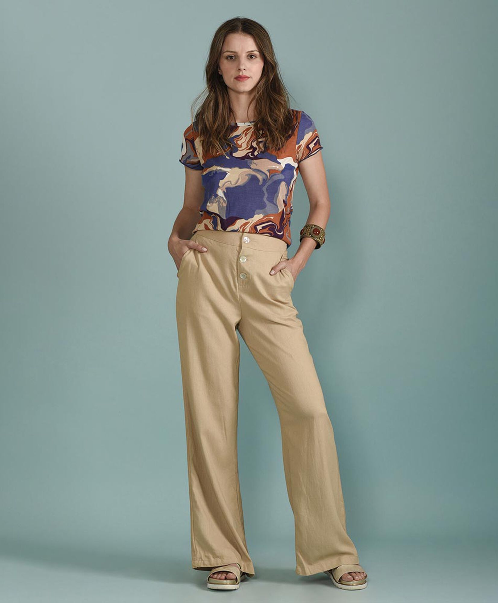 Pantalon palazzo Pantalon palazzo
