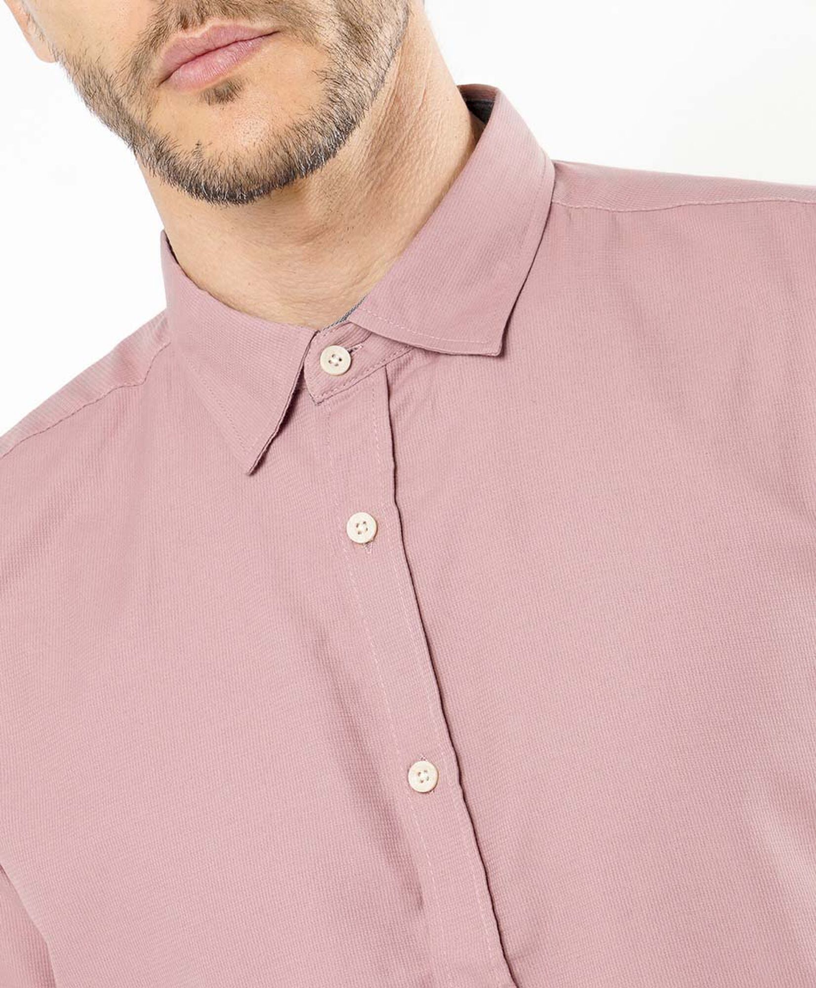 Camisa hombre rosada Camisa hombre rosada