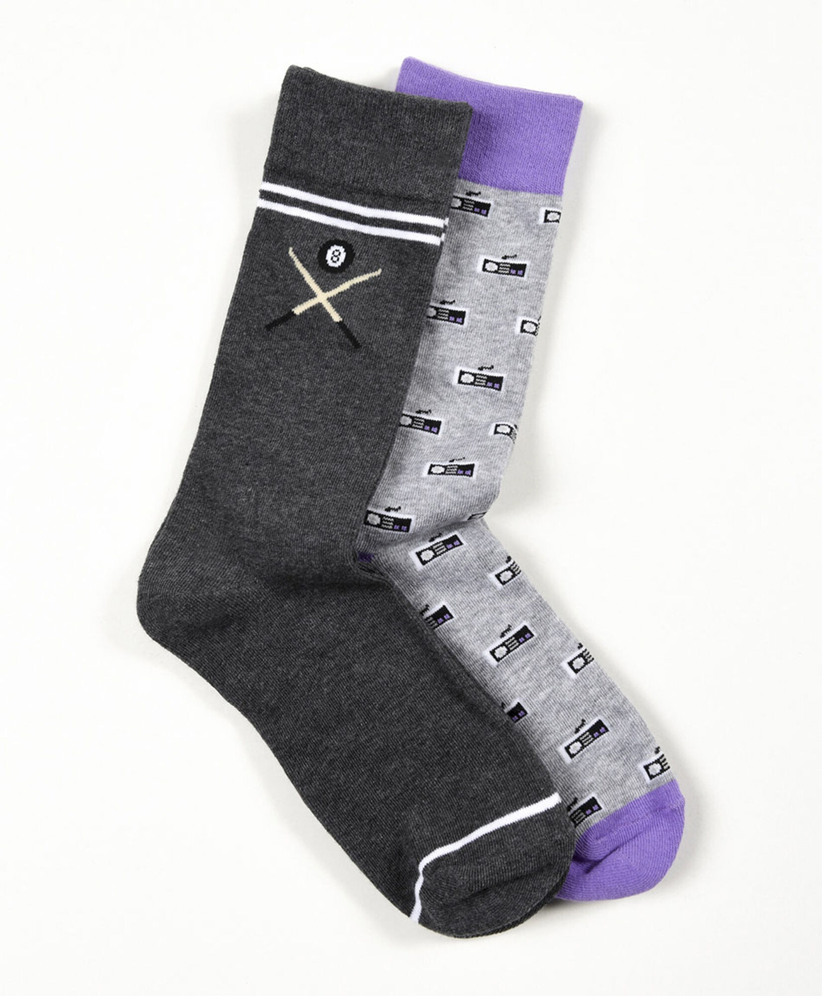Pack 2 calcetines hombre gamer pool Pack 2 calcetines hombre gamer pool