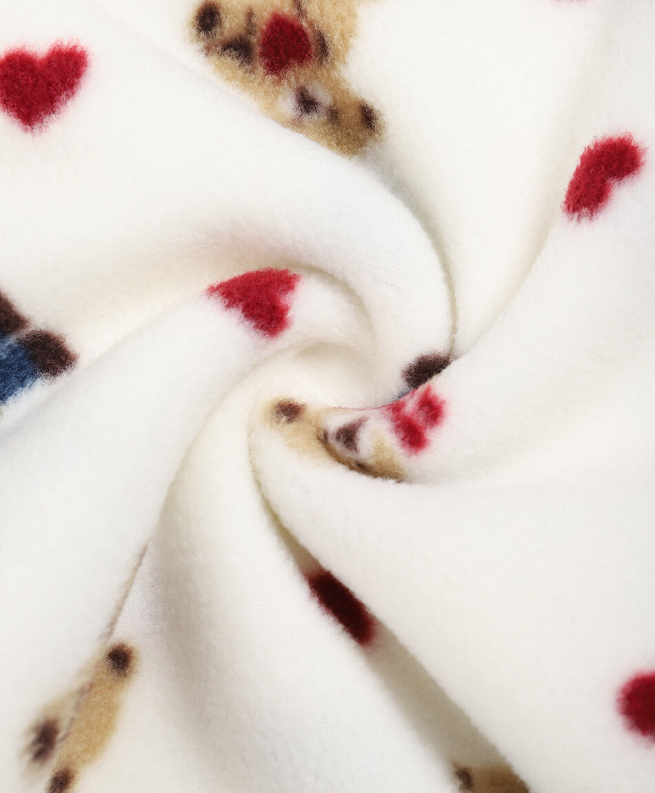 Pijama mujer polar ositos y corazones