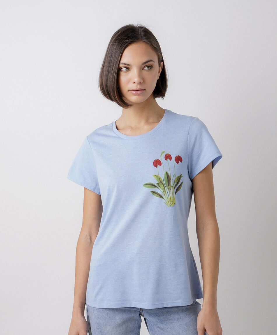 Polera mujer tulipan