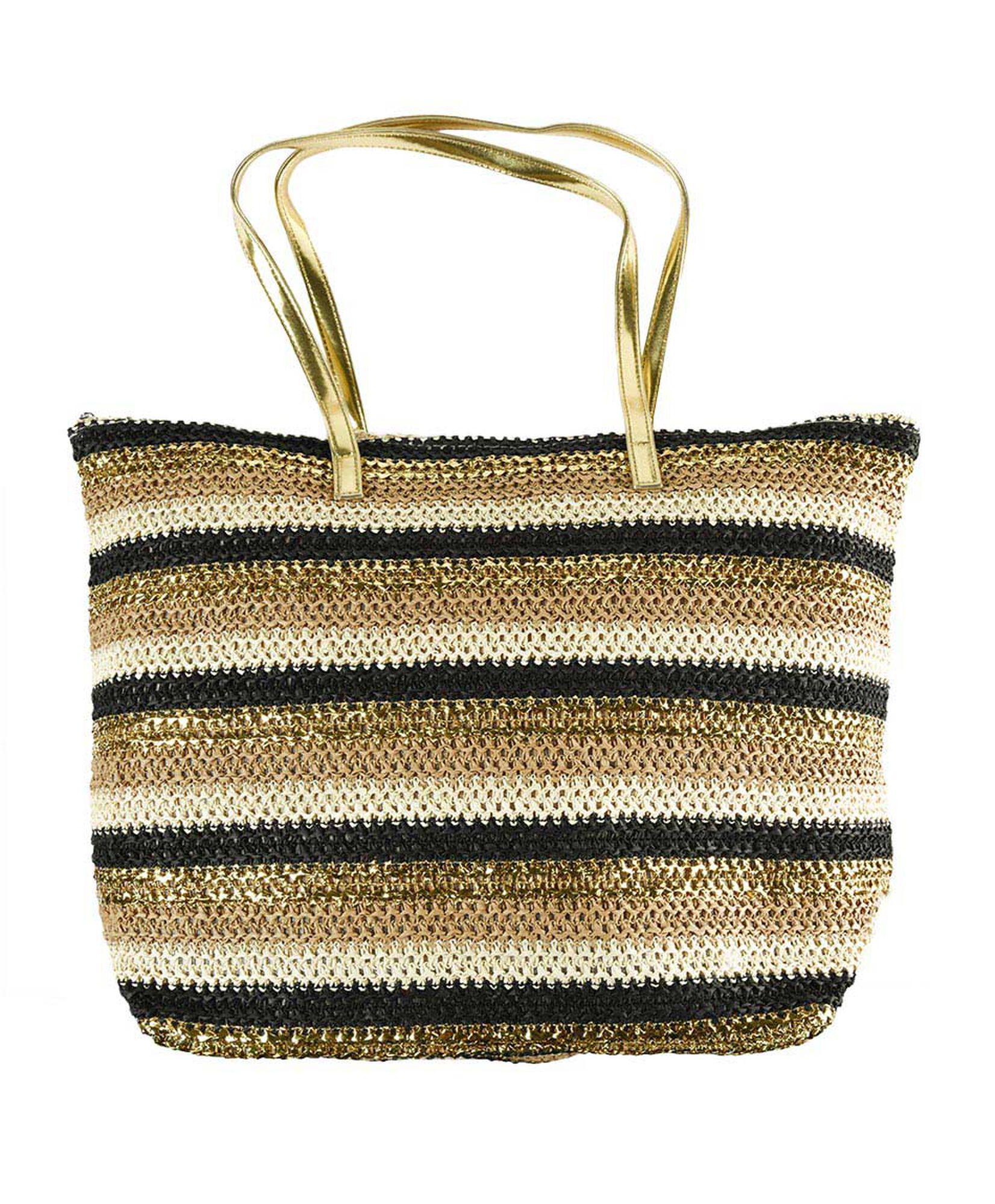 Bolso de playa dorado Bolso de playa dorado