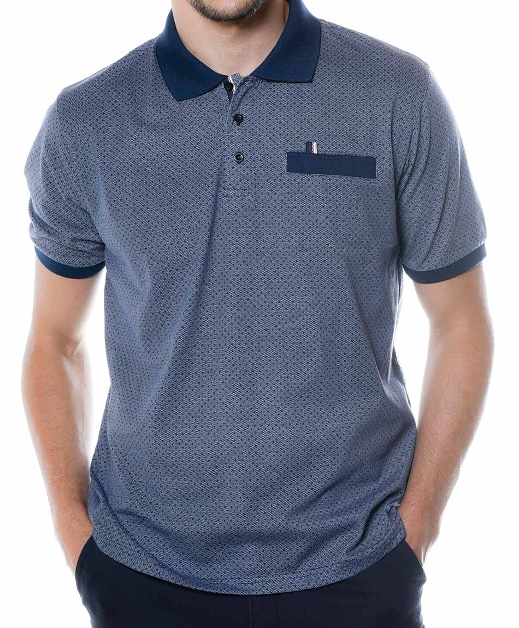 Polera cuello polo Polera cuello polo
