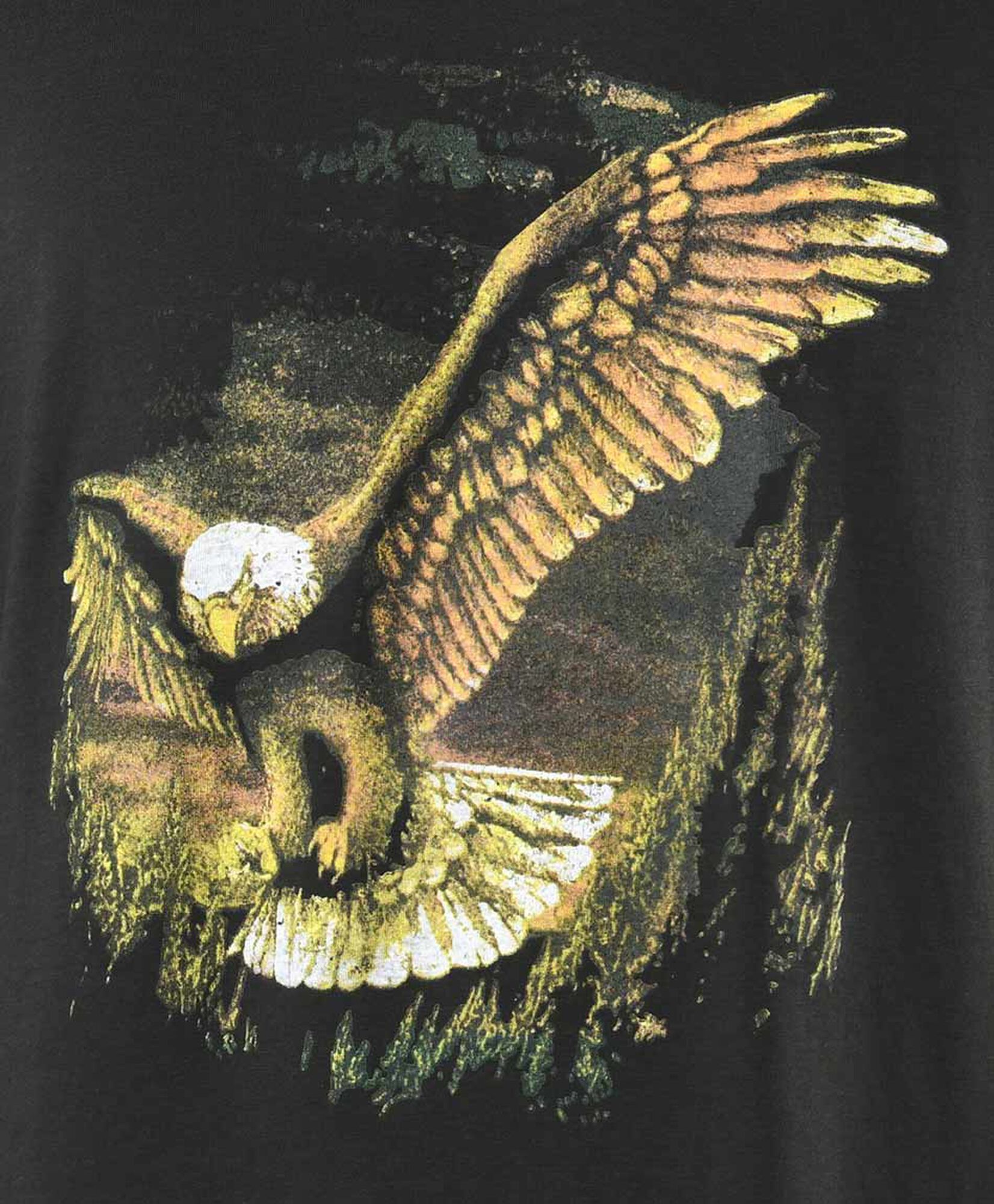 Polera hombre estampado águila Polera hombre estampado águila
